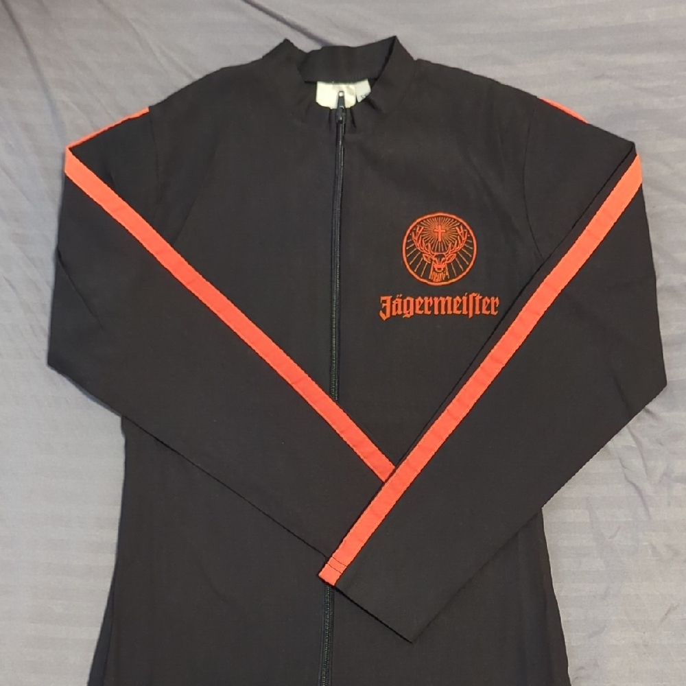 Jägermeister Black Jacket with Orange Logo